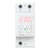Реле напряжения 1ф 40А 2мод D2-40 Welrok 