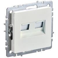 Брайт жемчуг розетка RJ45 скрытая 2-ая 