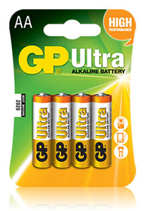 Батарейка AA(пальчик) алкалиновая BL2 GP Super 