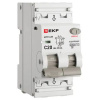 Дифавтомат 2Р 20А C тип AC 30мА 6кА 2мод АВДТ-63N EKF PROxima